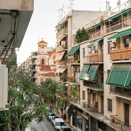 Charming Acropolis Metro Station Apartment, Clean And Cozy Apartmán